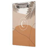 C -イニシャルモノグラムレターC抽象デザイン クリップボード (左)