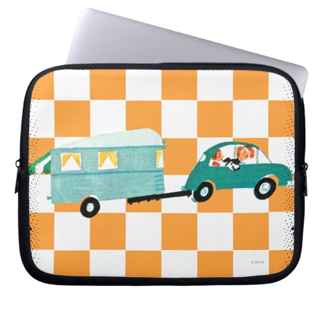 C.オープンロードを打つ1 ラップトップスリーブ (正面)