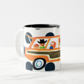 C.オープンロードを打つ4 ツートーンマグカップ (正面左)