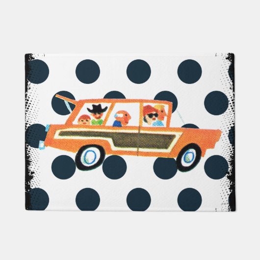 C.オープンロードを打つ4 ドアマット (正面)