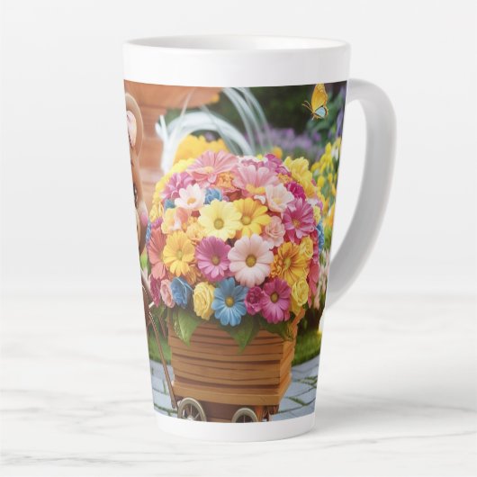 C カフェラテマグ (右アングル)