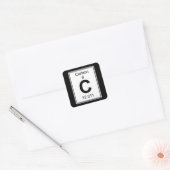 C – カーボン スクエアシール (封筒)