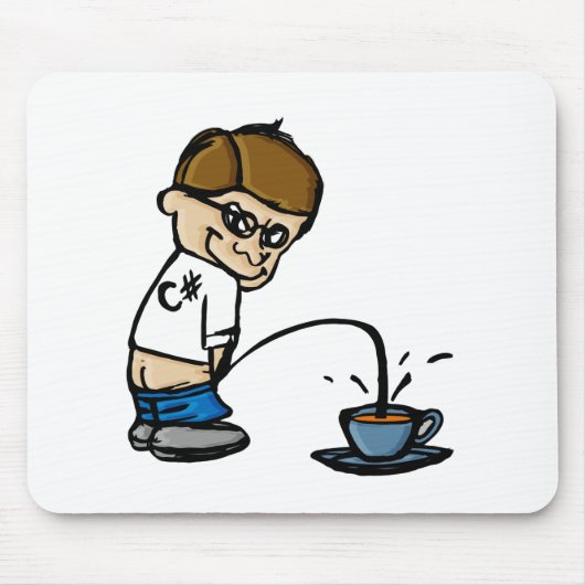 C#キッド（色） マウスパッド (正面)