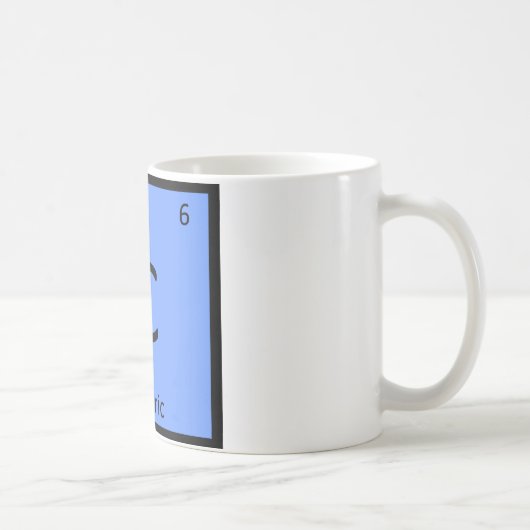 C - キムリック猫 化学元素周期表 コーヒーマグカップ (右)