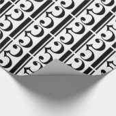 C-クレフ、 音符記号包装紙 ラッピングペーパー (角)