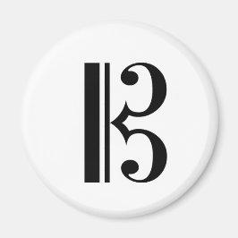 C-クレフ、 音符記号磁石 マグネット