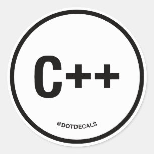 C++ ステッカー
