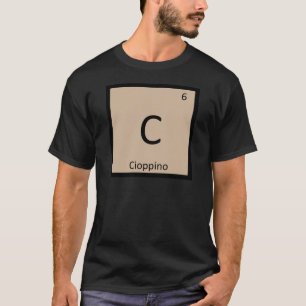 C - チョッピーノ化学周期表シンボル Tシャツ