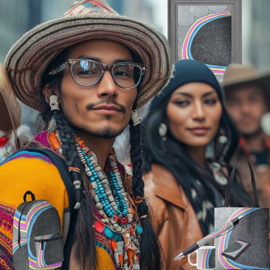 "C"  プリントバックパック