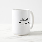 C++ プログラマーのコーヒー・マグ コーヒーマグカップ (正面右)