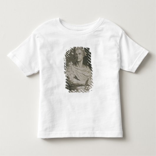 C.ローマのengraのガイウス・ユリウス・カエサル(100-44紀元前に)皇帝 トドラーTシャツ (正面)