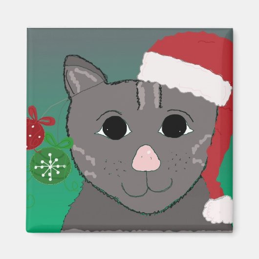 C.休暇を過ごすために飾られる マグネット (正面)