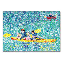 C.大人読向けカヤックのフラッシュカードに座る テーブルナンバー