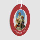 C.大物を捕まえる オーナメント (正面)