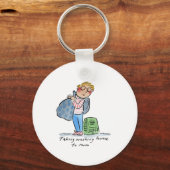 C.洗濯をママの家へ キーホルダー (正面)