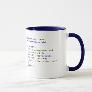 C++ 無限ループはマグを食べ、眠り、そしてコードします マグカップ