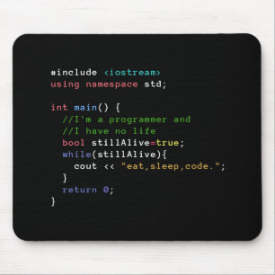 C++ 無限ループは睡眠コードマウスパッドを食べます マウスパッド