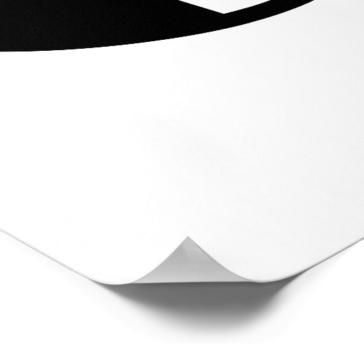 C （猫） ポスター (角)