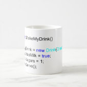 C#鋭いプログラマーコーヒー・マグ コーヒーマグカップ (中央)