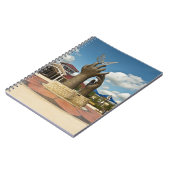 C.飛行機の彫刻を撮る ノートブック (左側)