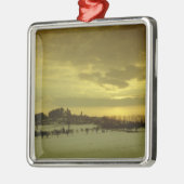 c.1100で造られる町Stolpen メタルオーナメント (左)