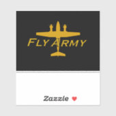 C-12キングエアフライ軍ステッカー シール (シート)