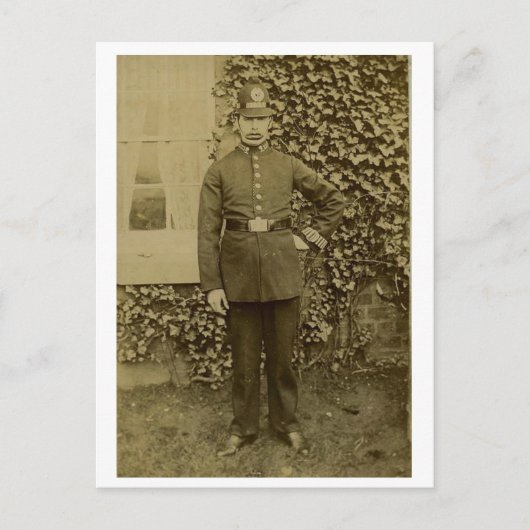 C 123リバプール警察1907 ポストカード (正面)