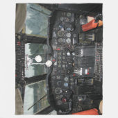 C-124地球のマスター フリースブランケット (正面)