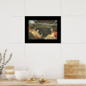 C-130ヘラクレスのコックピット_軍隊航空機 ポスター (キッチン)