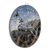 C-130ヘラクレス軍隊機 ダーツボード (正面左)