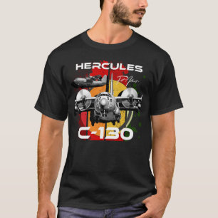 C-130ヘラクレス軍隊機 Tシャツ