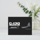 C-130ヘラクレス ポストカード (スタンド正面)
