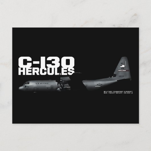 C-130ヘラクレス ポストカード (正面)