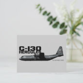 C-130ヘラクレス ポストカード (スタンド正面)