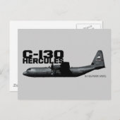 C-130ヘラクレス ポストカード (正面/裏面)