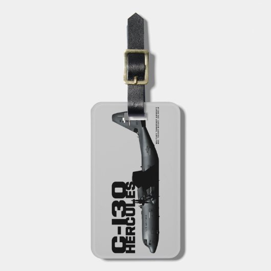 C-130ヘラクレス ラゲッジタグ (正面縦)