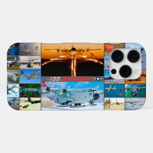 C-130ヘラクレス iPhoneケース (裏面横)
