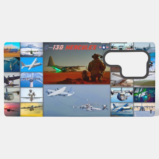 C-130ヘラクレス SAMSUNG GALAXYケース (裏面横)