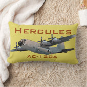 C-130ヘラクレスTシャツ ランバークッション (ブランケット)
