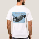 C-130ヘラクレスTシャツ Tシャツ (裏面)