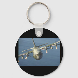C-130ヘラクレスTransport_Militaryの航空機 キーホルダー