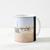 C-130ヘラクレスTransport_Militaryの航空機 コーヒーマグカップ (正面右)