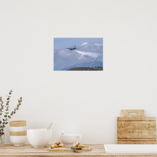 C-130戦闘火災 ポスター (キッチン)