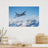 C-130航空機 ポスター (キッチン)