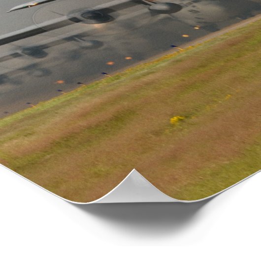 C-130航空機 ポスター (角)