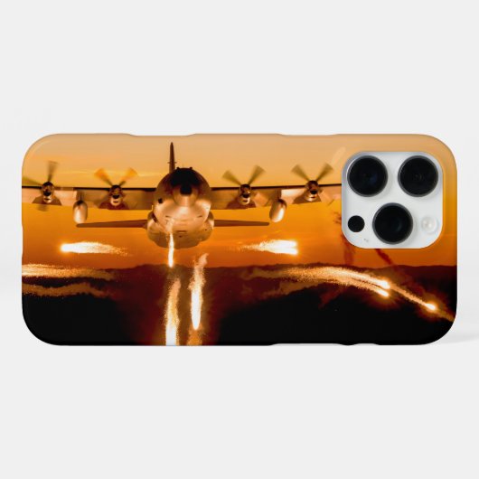 C-130 ハーキュリーズ iPhoneケース (裏面横)