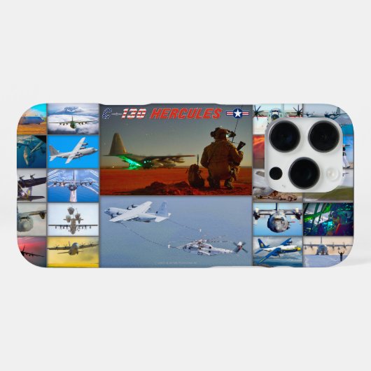 C-130 ハーキュリーズ iPhoneケース (裏面横)
