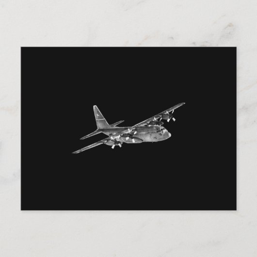 C-130 Hercules - Military 案内ポストカード (正面)
