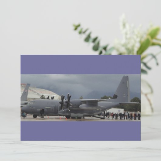 C-130 (Hill Air Force Base 2012招待) 招待状 (スタンド正面)