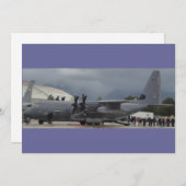 C-130 (Hill Air Force Base 2012招待) 招待状 (正面/裏面)